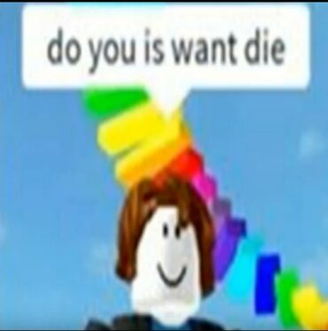 I wanna see y'all collection of cursed roblox memes, let us your
