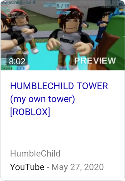 Question Fandom - humblechild roblox