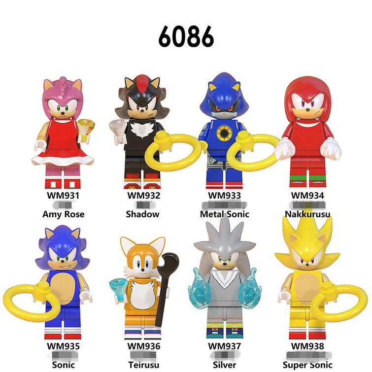 Lego Sonic Figures (Bootlegs) Fandom