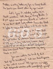 Part 2 of the letter - Copyright of Arcadian Vanguard