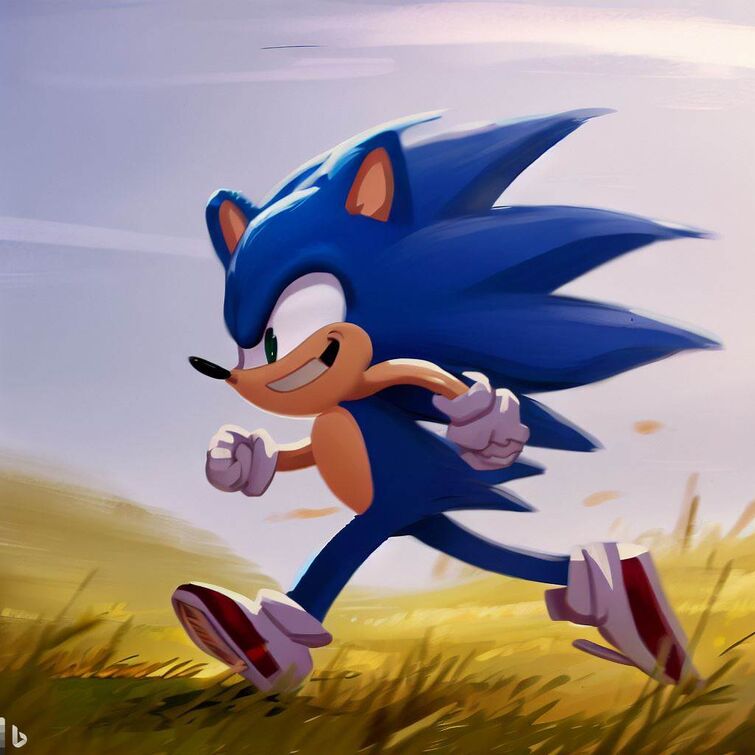 Found this really cool art of classic Sonic that Imma post on here