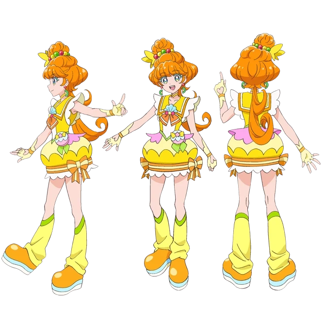 Cure Papaya Kombatant Profile (Tropical Rouge PreCure x Mortal Kombat