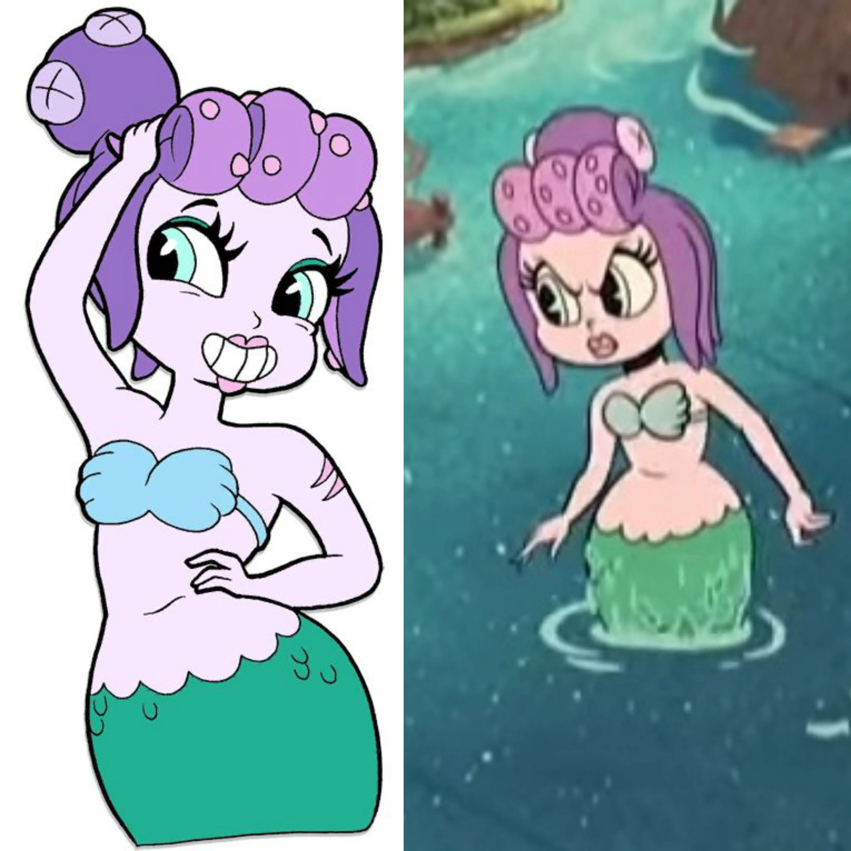How do you think Cala Maria got her scar on her left arm? 