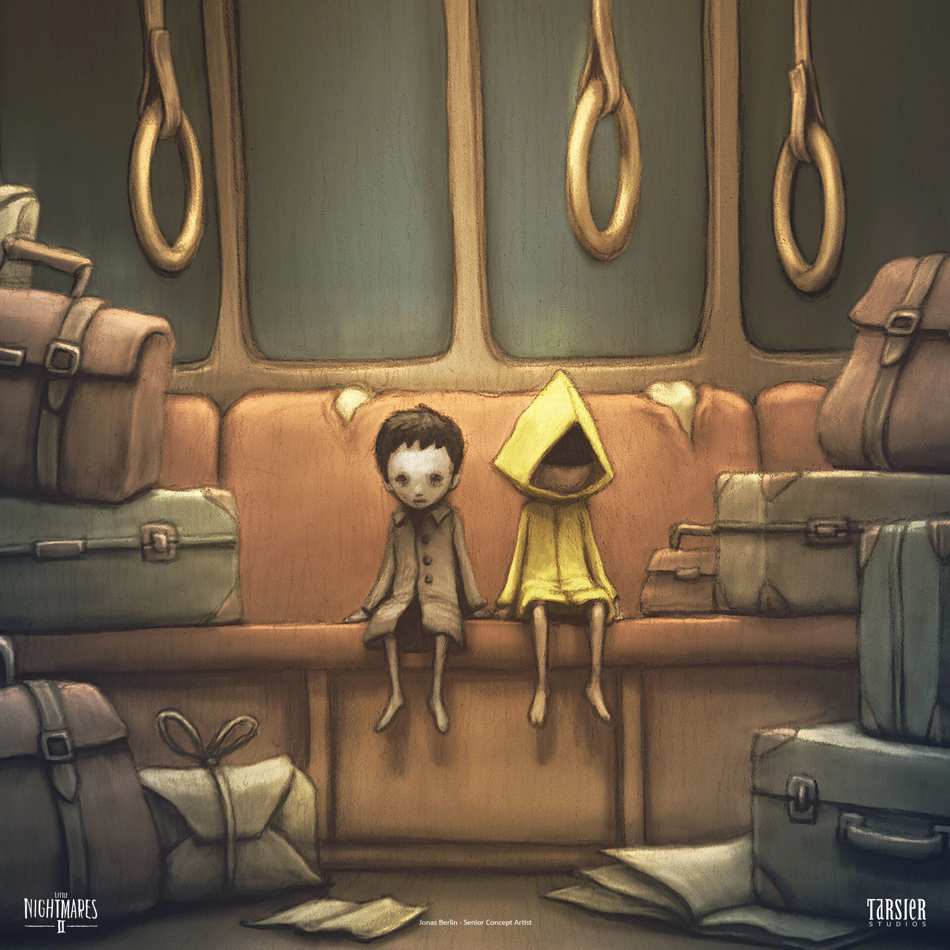 Little Nightmares 2 mono арт