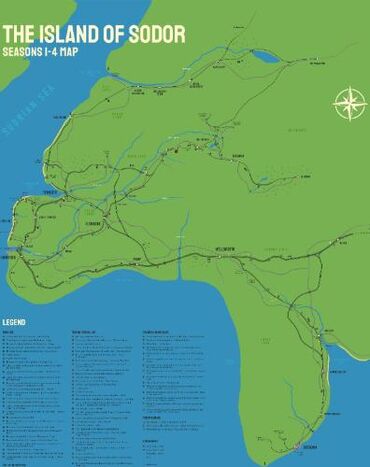 Let's settle this. Which Sodor map do you consider canon? | Fandom