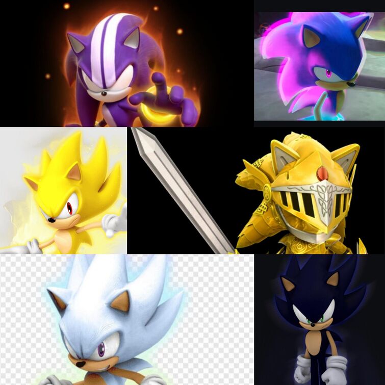 Yep, this one's going in my sonadow file — The many forms of Sonic the  Hedgehog Excalibur