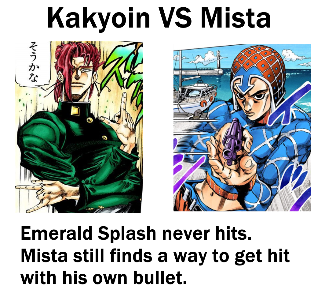 Kakyoin Vs Mista Fandom - roblox mista avatar