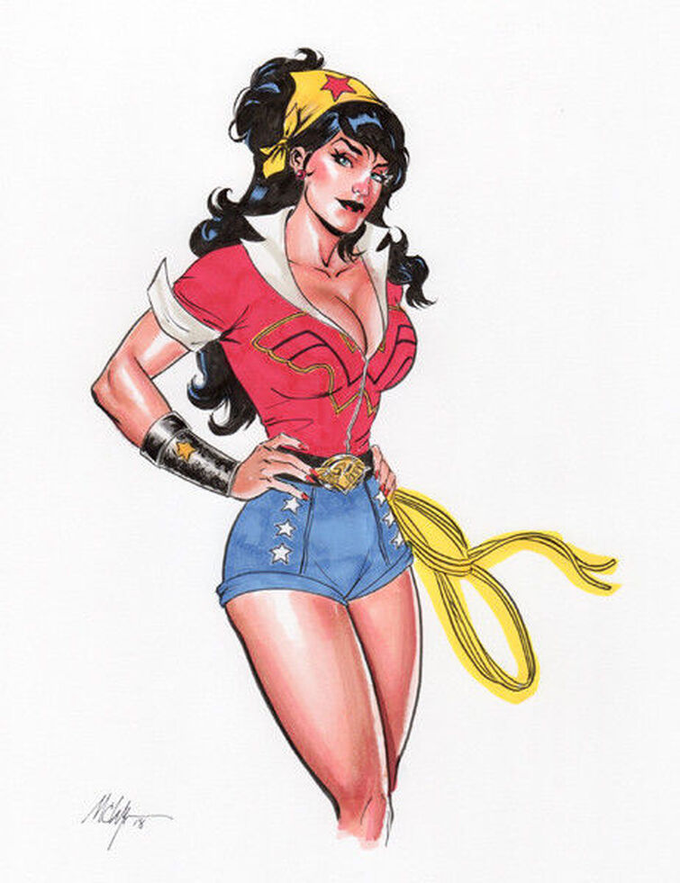 What is your favorite alternative Wonder Woman costume? Meaning not classic one. Mine is Bombshell!