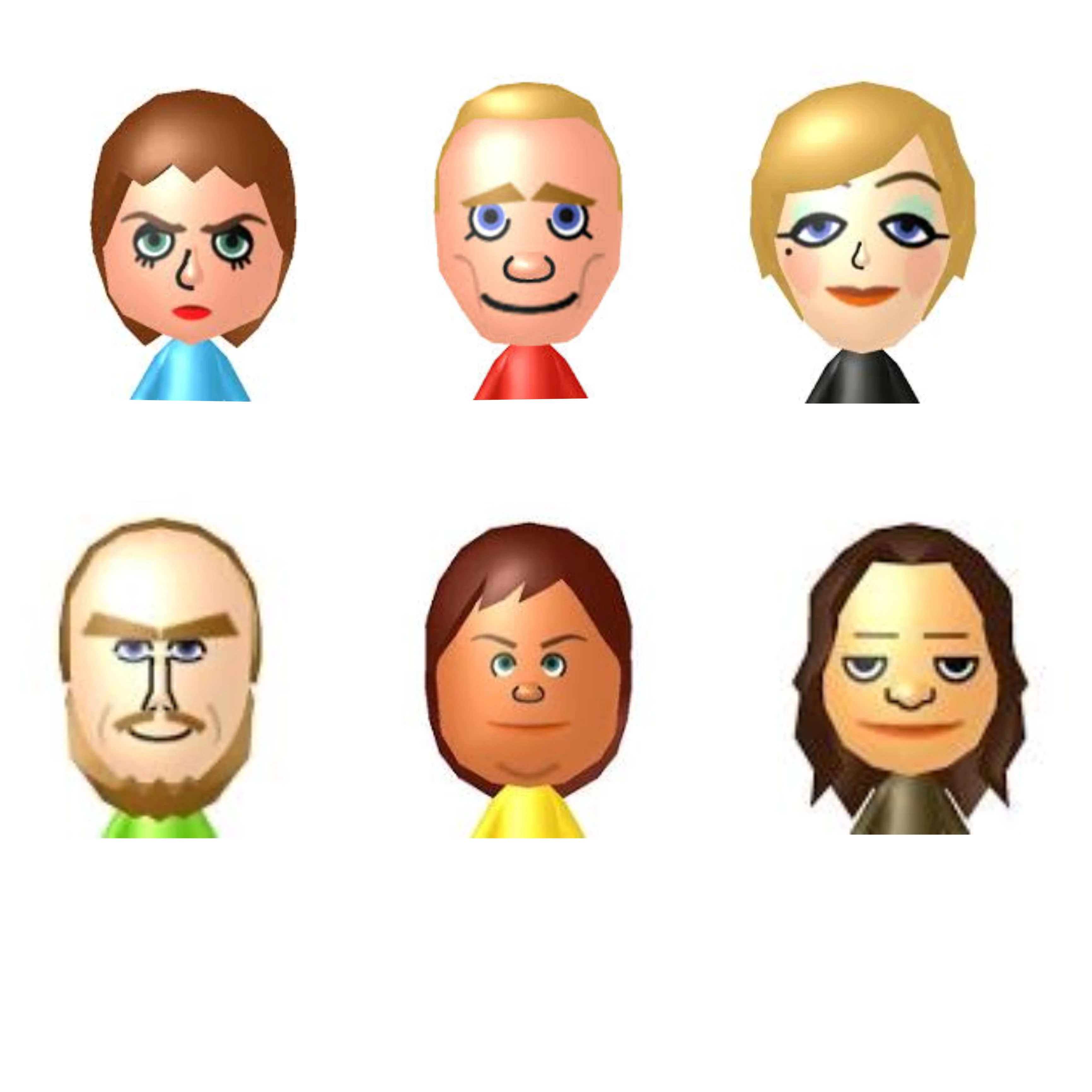 What do these 6 miis have in common? | Fandom