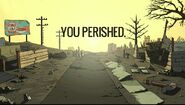 You Perished.