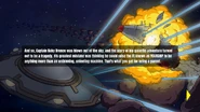 Get blasted by the UFO.