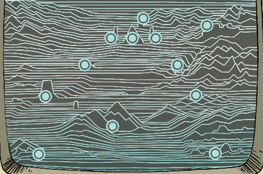 Mootopia's locations seen from the Expedition System.