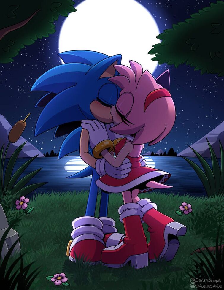 Sing a song❤  Sonic and amy, Sonic unleashed, Sonic art