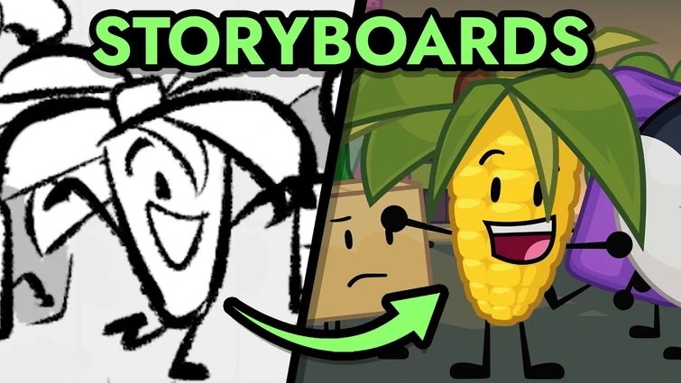 Storyboards vs Animation: Inanimate Insanity S4E2 "Cob Mentality"