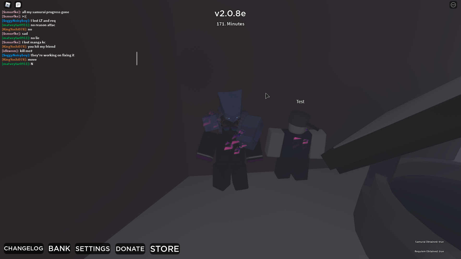 Me And Test Chilling Fandom - testing out a new upcoming roblox jojo game another bizarre adventure