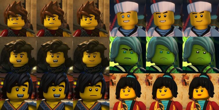 Ninjago kai best sale cole jay zane