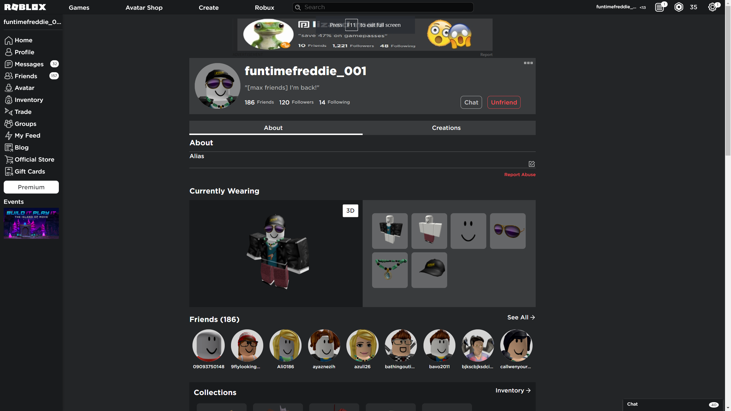 Here Is My Old Account When I Just Joined Roblox Fandom - roblox follower hack