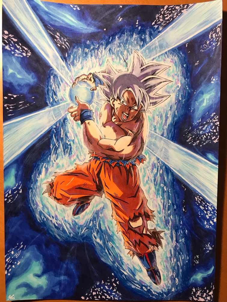 THE MULTIVERSE OF GOKU - DRAGON BALL CUSTOM DRAWING