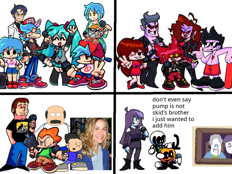my non-canon FNF family (updated) | Fandom