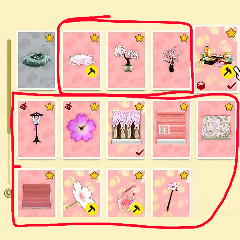 All Cherry Blossom DIY Recipes - Animal Crossing: New Horizons