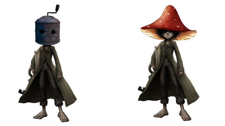 Mono hats - little nightmares 2 Friki Sheep - Illustrations ART street