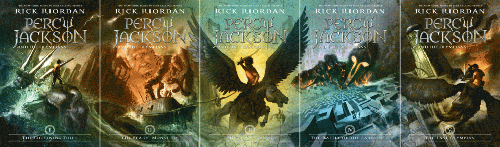 percy jackson book covers