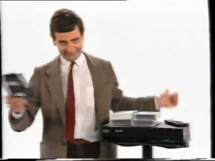 Mr Bean VHS Introduction From The Terrible Tales Of Mr Bean
