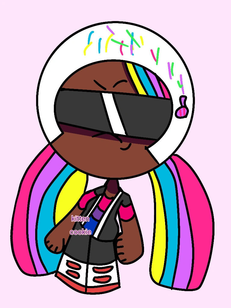 Dj cookie fanart 💓💜💙 Fandom