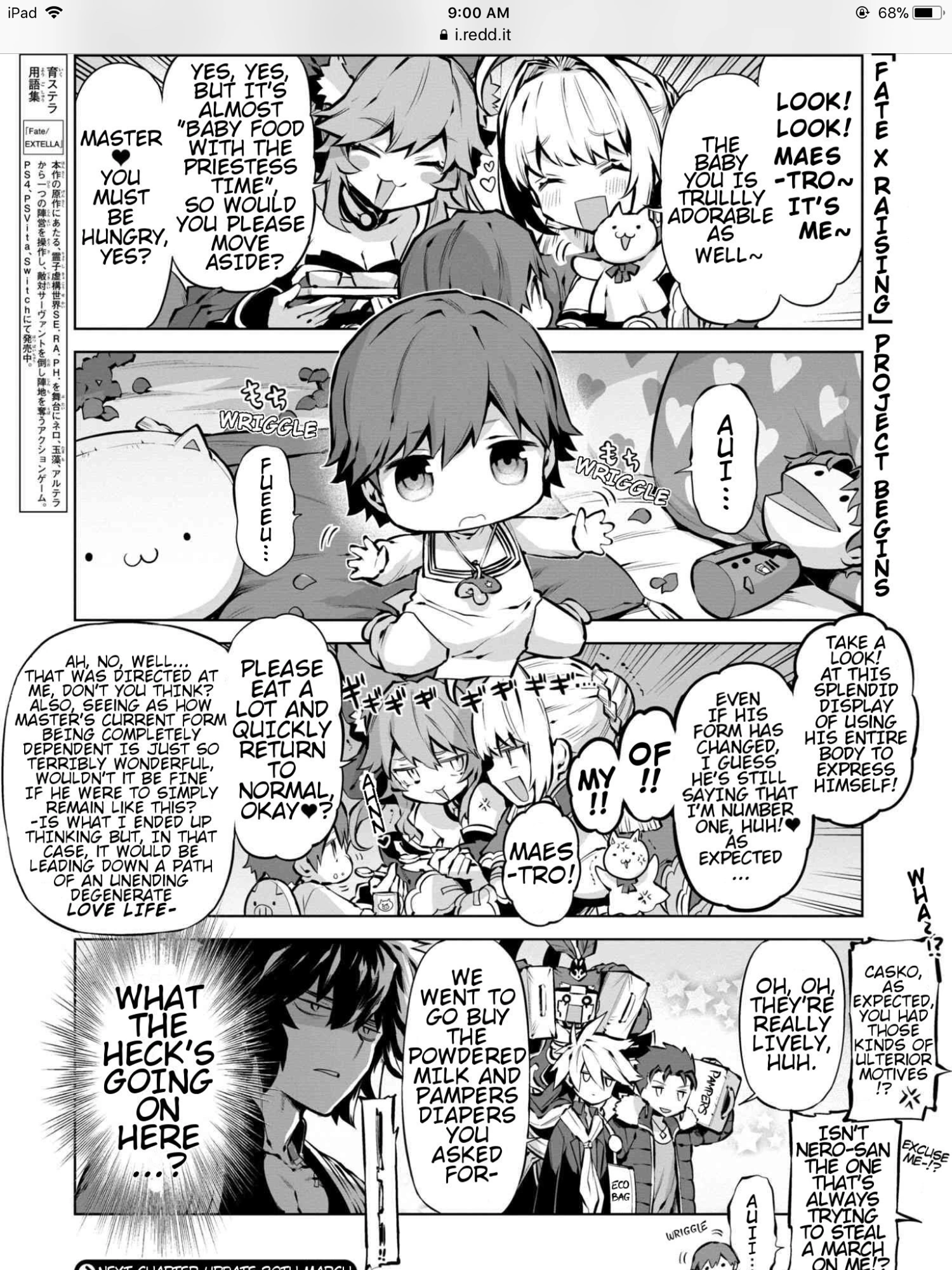 Fate extella comic | Fandom