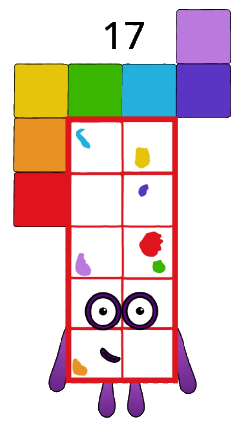 17 blocks. Numberblocks. Numberblocks рисунки. Number Blocks 17. Number Blocks 2.