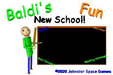 Baldi's Fun New School Plus Alpha 6 (2 Floor Demo