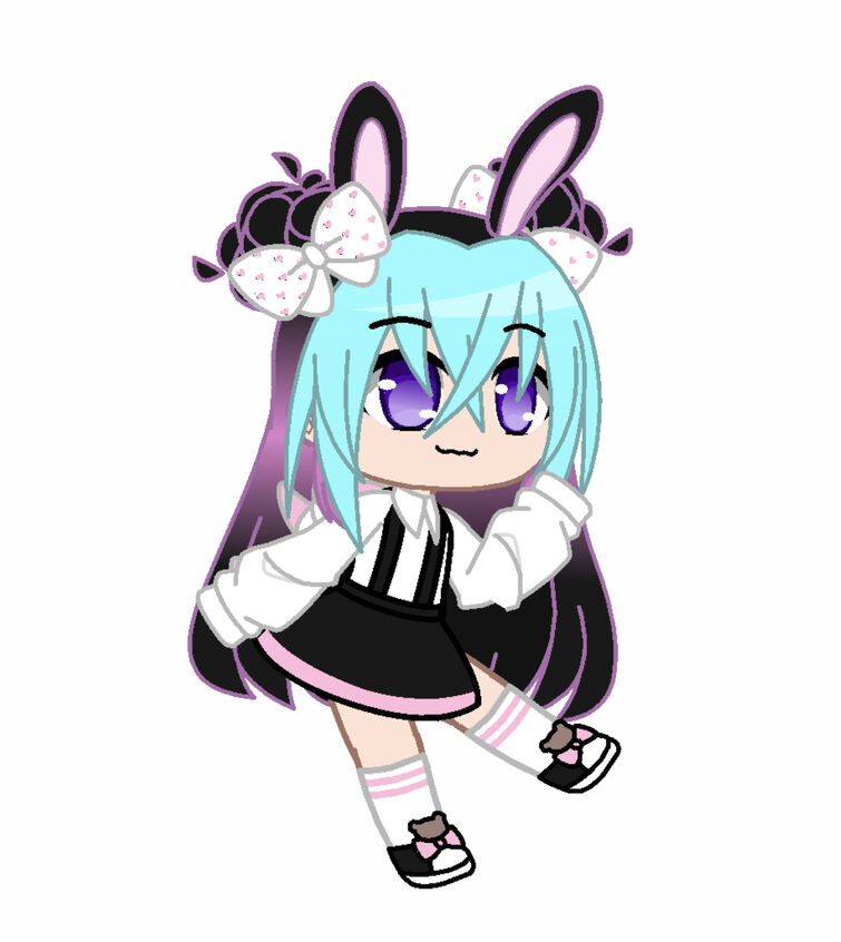 I remade my oc in Gacha club