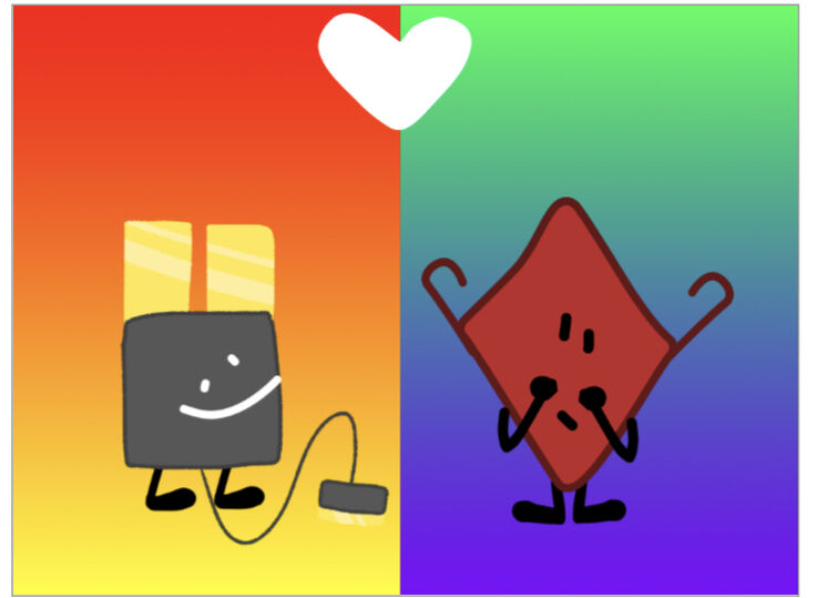 LOL I just tried the BFDI Wiki OC shipping generator