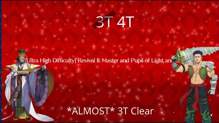 [FGO NA] Grand Nero Fest Shisou and Cu Exhibition Quest — 4T Budget Clear