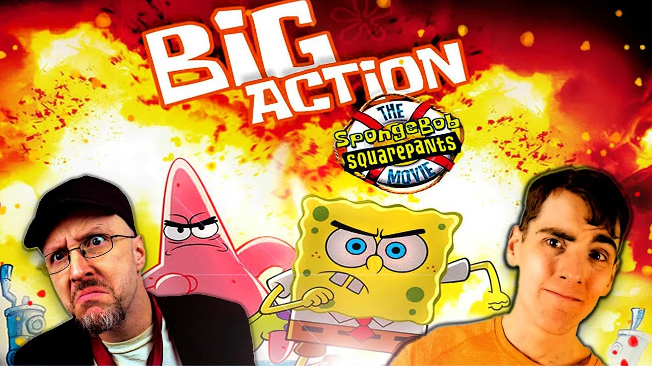 Nostalgia Critic and Phantom Strider The SpongeBob Movie Fandom