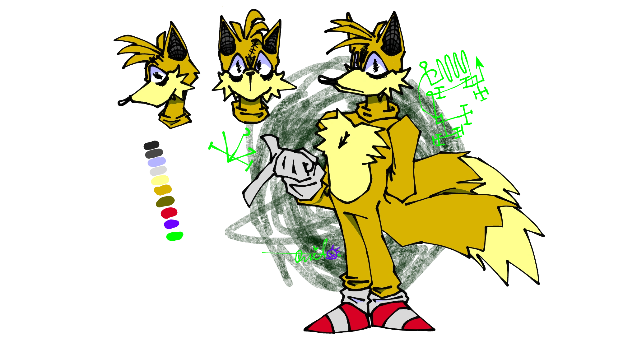 You can now steal one thing from my art style. What'll it be? Fandom