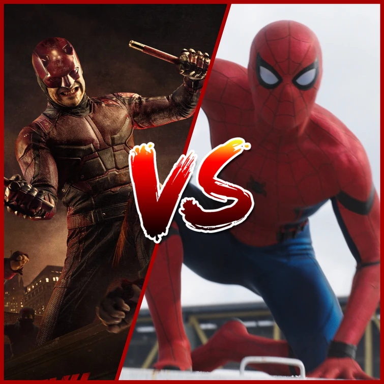 Character Battle #6 Daredevil vs Spider-Man
