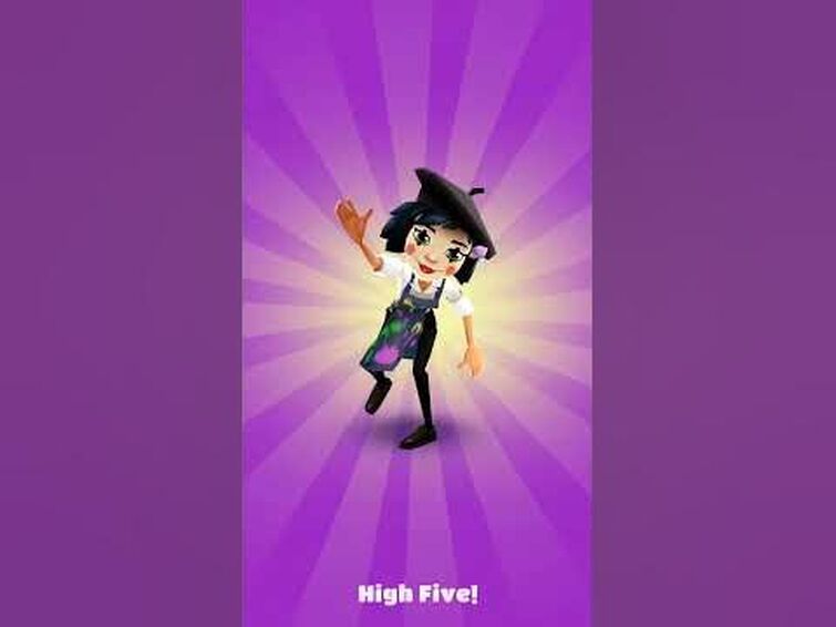 Female Subway Surfers Diamond Painting 