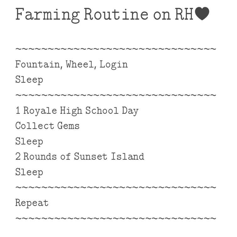 HELP I NEED FARMING ROUTINES | Fandom