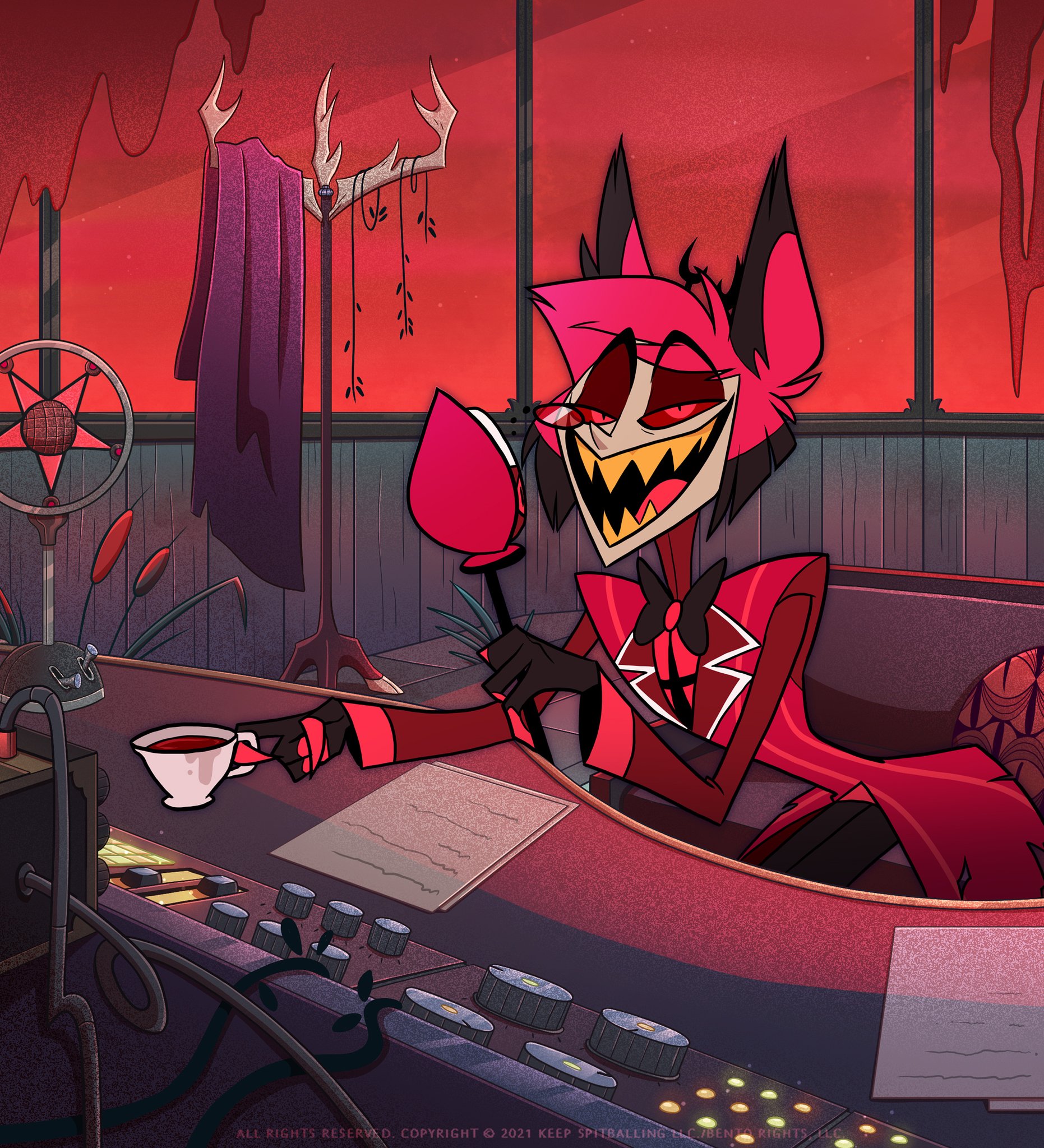 Hazbin Hotel • Nueva Imagen De Alastor Fandom 8137