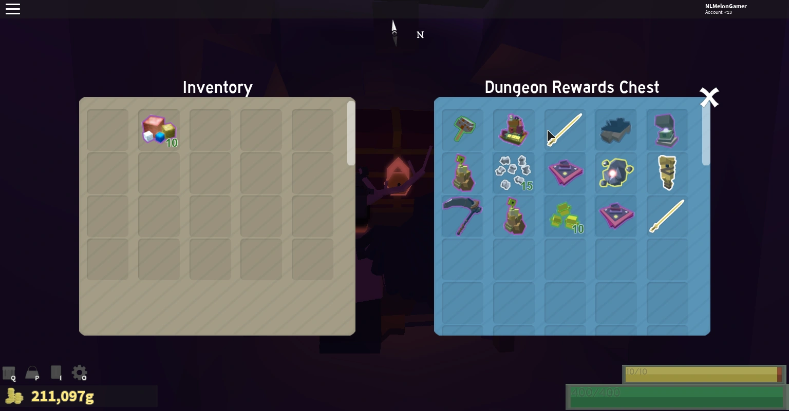 An add to the dungeon chest rewards list Discussions Fantastic