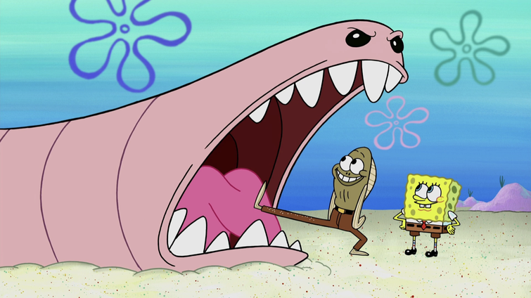 Spongebob Alaskan Bull Worm