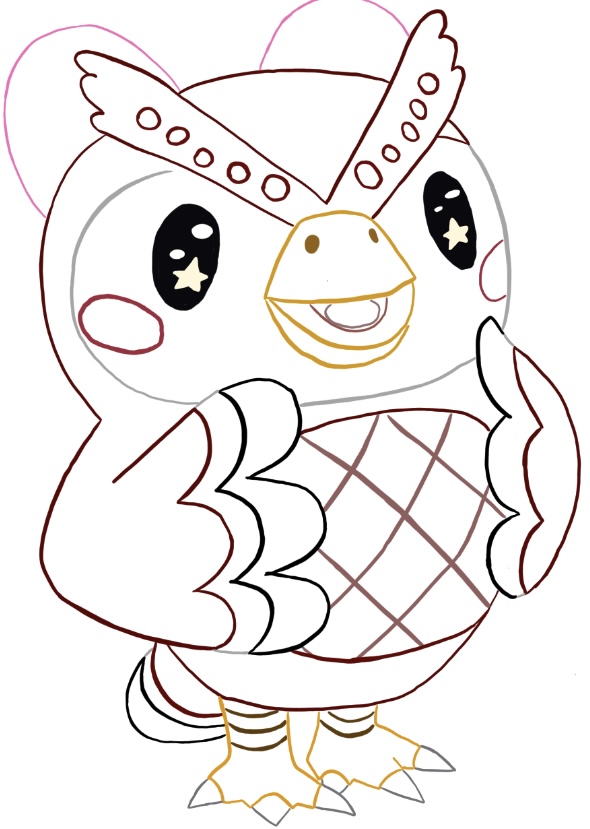 880  Animal Crossing Coloring Pages Celeste  Best Free