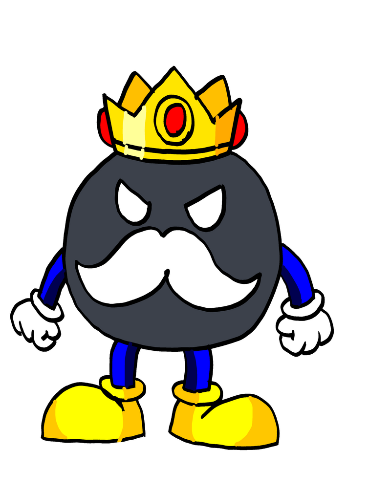 My drawing of King Bob Omb Fandom