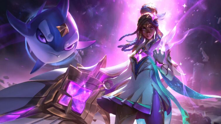 Star Guardian WR Skins (including Remix SG Rakan & Xayah) splash arts
