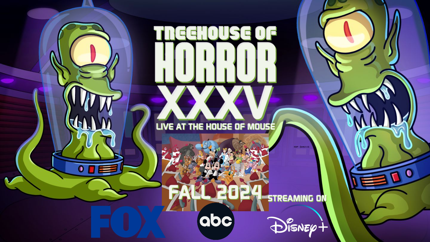 Treehouse of Horror XXXV Live at the House of Mouse Teaser Poster