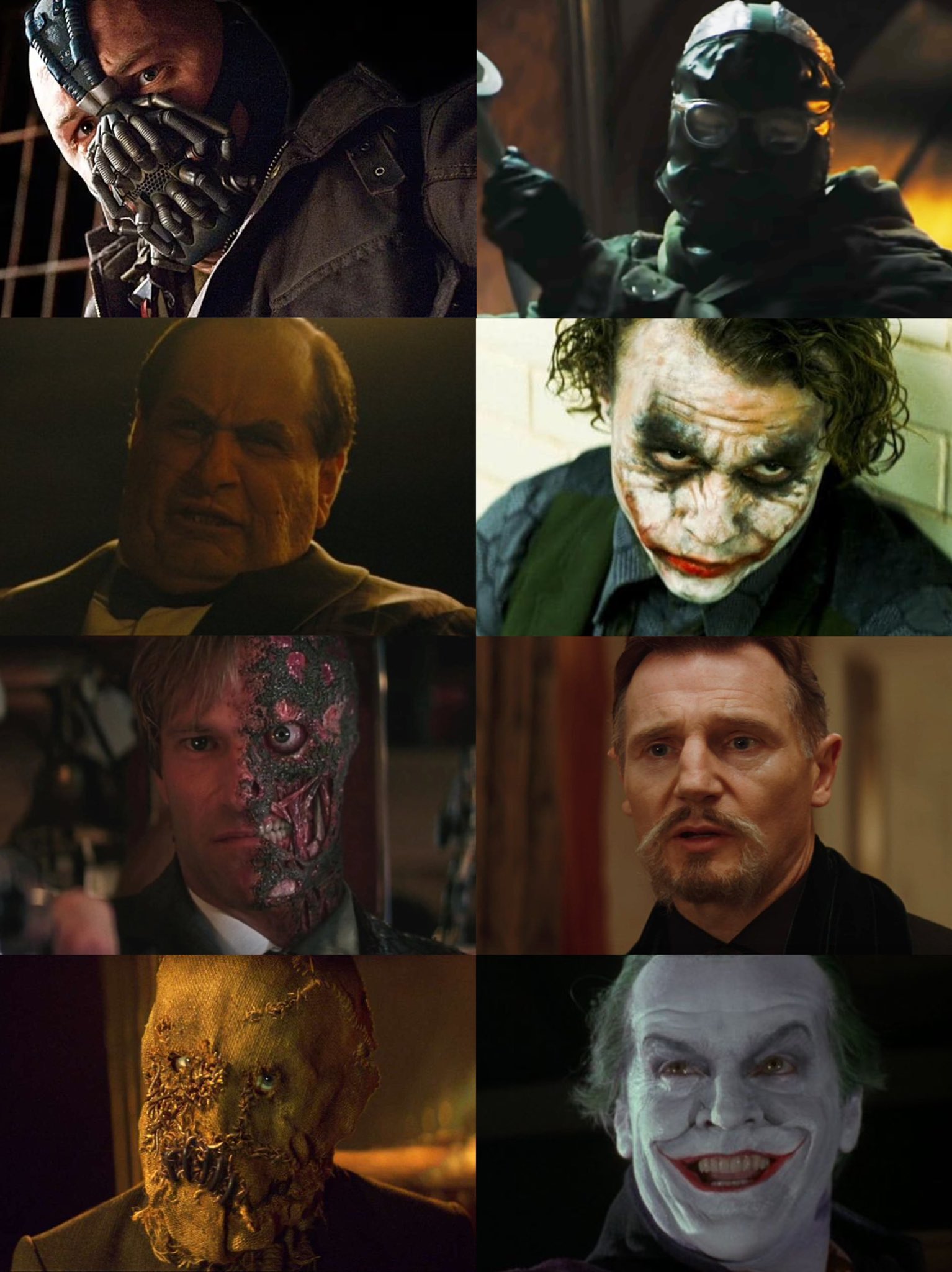 How Would You Rank These Live Action The Batman Villains Fandom