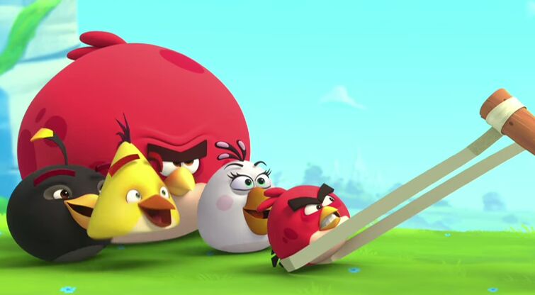 Angry Birds из пластилина: свинья