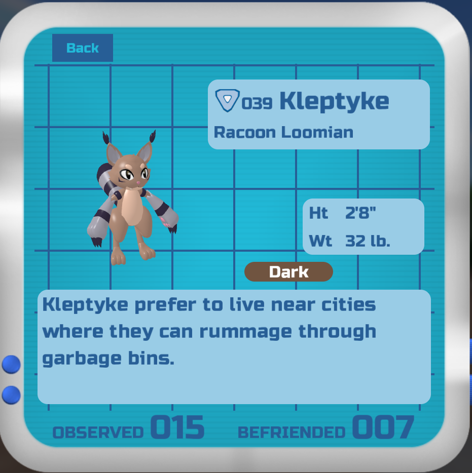 Rare Loomian Kleptyke Fandom - roblox loomian legacy kleptyke