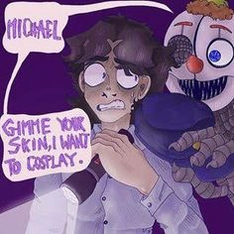 Ennard X Michael Afton Fanart Junho Wallpaper